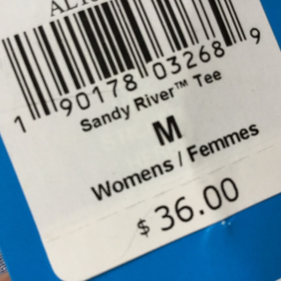 Women's Columbia Sandy River Tee - Sz M - Picture 7 of 8